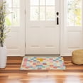 thumbnail image 3 of Yayeee Doormat for Indoor Entrance 32" x 20" Non Slippery Floor Rug, Pink Floral, 3 of 8