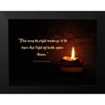 thumbnail image 2 of ArtsyQuotes 14x12 Black Modern Framed Museum Art Print Titled - Ida B. Wells Barnett Quote: Light of Truth, 2 of 5