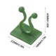 thumbnail image 5 of Paquete de 10 clips de pared para plantas verdes | Fijadores adhesivos antihuellas para plantas trepadoras y tallos | Diseño de perilla ajustable para azulejos, vidrio y superficies lisas |, 5 of 5