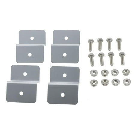 

4 Solar Panel Brackets Solar Panel Mounting Z Brackets Solar Panel Z Brackets