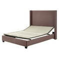 thumbnail image 5 of CASEY WINGBACK UPHOLSTERED QUEEN BEDSET IN NAVY LINEN, 5 of 10