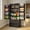 Black-71"H, variant on Pantry Storage Cabinet with 2 Drawers,Asofer 47" Kitchen Small Food Pantry Cabinet for Dining Room, White