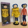 thumbnail image 5 of Figura articulada de anime NECA Coraline, suéter impermeable con camisa a rayas, juguete de decoración para niña de Los Ángeles, regalo de cumpleaños, 5 of 5