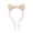 Rainbow, variant on Sequin Cat Ears Headband with Pearl Earring Pendants for Girls - 1 Pack - Summer Crystal