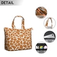 thumbnail image 3 of Large Capacity Weekender Bag with Vintage Leopard Design Tote Bag Featuring Classic Cheetah Pattern, Fashionable Animal Print Travel Bag, 3 of 5