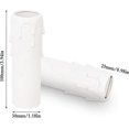thumbnail image 2 of 10 Pcs Candle Drip Sleeves 30 Mm X 100 Mm White Plastic Candle Covers Tubes For Chandelier Wall Lights -SJL, 2 of 5