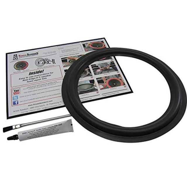 Kit de Réparation de Haut-Parleur en Mousse pour Subwoofer 12 Pouces FSK-12Ji-1 (Simple)