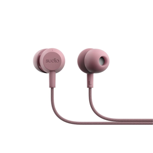 Audífonos In Ear Alámbricos Sudio V3 Sudio rosa