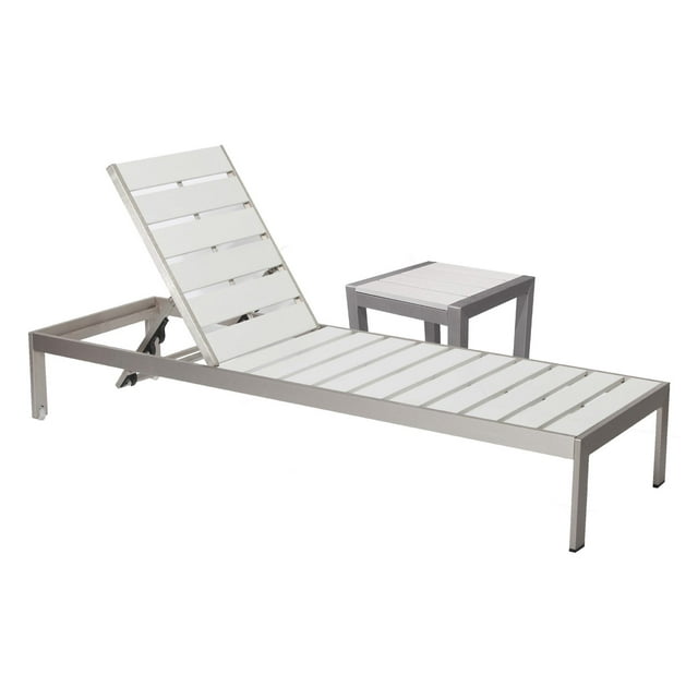 Pangea Home Joseph Lounger and Side Table Sets