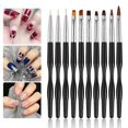 thumbnail image 1 of Juego de 10 pinceles para diseño de uñas, pinceles para decoración de uñas, pincel para pintar uñas, bolígrafo para puntear, 1 of 3