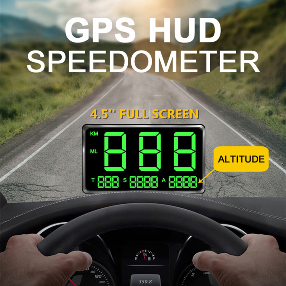SPRING PARK GPS HUD Speedometer Car GPS Speed Head Up Display HUD MPH