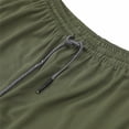 thumbnail image 5 of Men's Sports Training Shorts with Lining Fitness Casual Met Ingebouwde Pocket Liner Pants, 5 of 8
