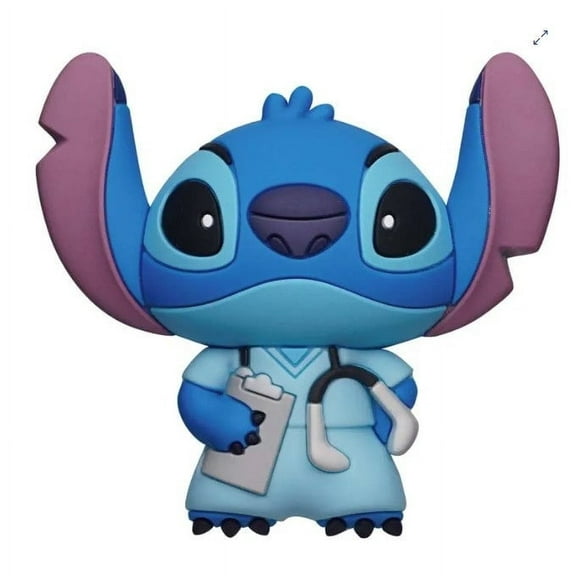 Stitch Nurse 3D Foam Magnet