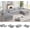 Grey, variant on 149'' Boneless Couch, Plush Corduroy Modular Sectional Sofa, Convertible U-Shaped Sleeper Sofas, Oversized Cloud 6-Seat Floor Daybed, Side Pocket, for Living Room, Apartment, Dark Gray