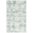 thumbnail image 2 of SAFAVIEH Abstract Salma Striped Geometric Area Rug, Blue/Ivory, 5' x 8', 2 of 11