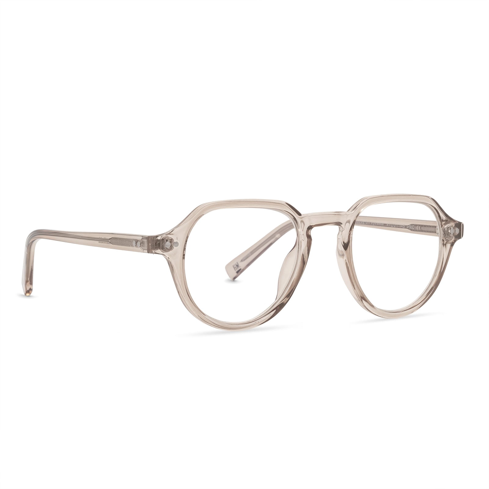 Men's Health Prosperity Blue Light Blocking Glasses for Computer UV and Gaming Protection by DIFF Eyewear Vintage Crystal