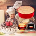 thumbnail image 2 of Practical Non-Stick 25cm Pastry Crafts DIY Baking Tool Kitchen Manual Mousse Cake Pizza Cake Mold Mould Baking Pan, 2 of 7