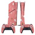 thumbnail image 2 of Skin Sticker for PS5 Slim Standard PS5 Pro Disc Digital Edition Console and Controllers Decals for Playstation 5 (Line Heart Christmas ,PS5 Pro Standard), 2 of 5