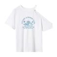 thumbnail image 1 of Camiseta para mujer, ropa de verano, ropa deportiva, camiseta con cuello redondo para vacaciones SG, 1 of 7