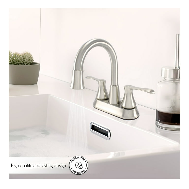 Wasserman 14167163 - Lavatory Bathroom Faucet with LED light with