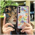 thumbnail image 4 of KDY-Phone Case For Samsung Galaxy A15, Back Cover Silicone Protective Graffiti Anti-dust Soft case Anti-knock Durable flower Oil Painting Phone Pouch Full wrap Fashion Design Cute TPU, 4 of 9