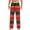 B Red, variant on KDFJPTH Mens Christmas Mens Casual Pajama Pants With Drawstring And Pockets Flat Front Pants Comfortable