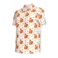 thumbnail image 3 of Daiia Cartoon Squirrel Pattern Men’s Polo Shirts,Solid Deck Shirt,Classic Fit, Breathable Cotton Polo for Casual and Sport Wear-Medium, 3 of 9