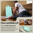 thumbnail image 4 of SuperHandy Transfer Bathtub Chair - Portable, Lightweight, Foldable, 330 LBS Capacity, Waterproof, Ergonomic Seat, 4 of 6