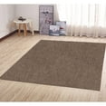thumbnail image 2 of Ambiant Broadway Collection Solid Color Indoor Outdoor Area Rug Brown - 2' Square, 2 of 5