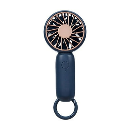 

Flash Sale! Shiogb Portable Handheld Fan Blue Small Desk Fan | Usb Portable Desk Mini Fan Personal Electric Fan for School Travel Sport Portable Handheld Fan Household Fans Todays Daily Deals