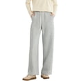 thumbnail image 1 of Huaizzzy Women's Casual Pants High Waisted Wide Leg Trousers for Everyday Wear Jogging Travel Comfortable Elastic Drawstring Pure Color Patterned Pants plus Size Sweatpants for WomenCasual, 1 of 4
