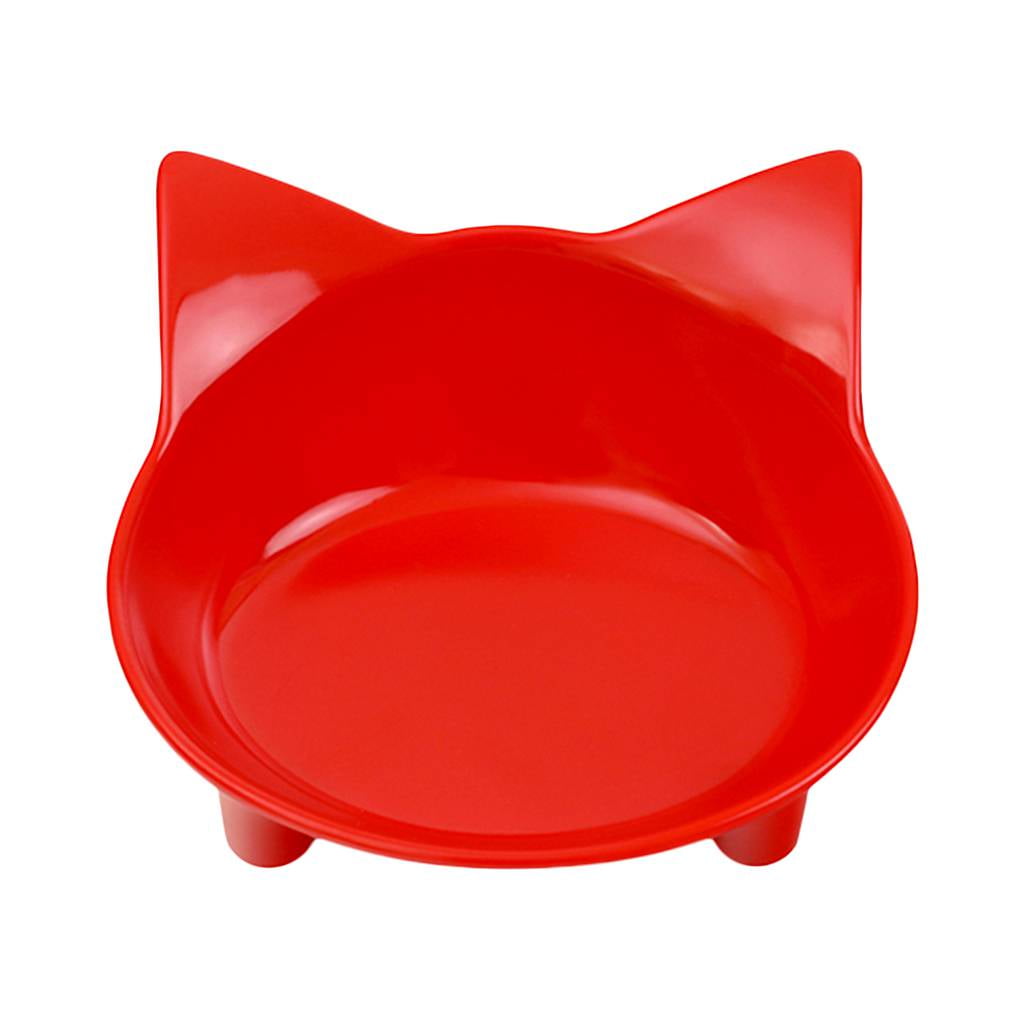 Boyijia Pet Cat Bowls Food Water Bowls Cat Dishes Shallow Wide Fatigue