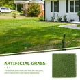 thumbnail image 3 of PTOOTP Green Artificial Turf Roll Realistic Simulation Grass Mat for Indoor Outdoor Landscaping Decor, 3 of 5