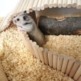 thumbnail image 2 of BESTONZON Indoor Hamster Ladder Toy Hedgehog Cage Wooden Fence Pet Cage Ornament, 2 of 6