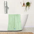 thumbnail image 5 of REGALWOVEN Cotton 2 Pack Bath Towels Set, Ultra Soft Absorbent Quickdry & Lightweight Large Towels for Bathroom Green 24" x 48", 5 of 8