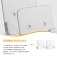thumbnail image 3 of 1 Pair Curtain Rod Holder Curtain Rod Mount Socket Shower Rod Retainer, 3 of 6