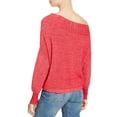 thumbnail image 2 of Free People Womens Alana Pullover Knit Sweater, Pink, X-Small, 2 of 2