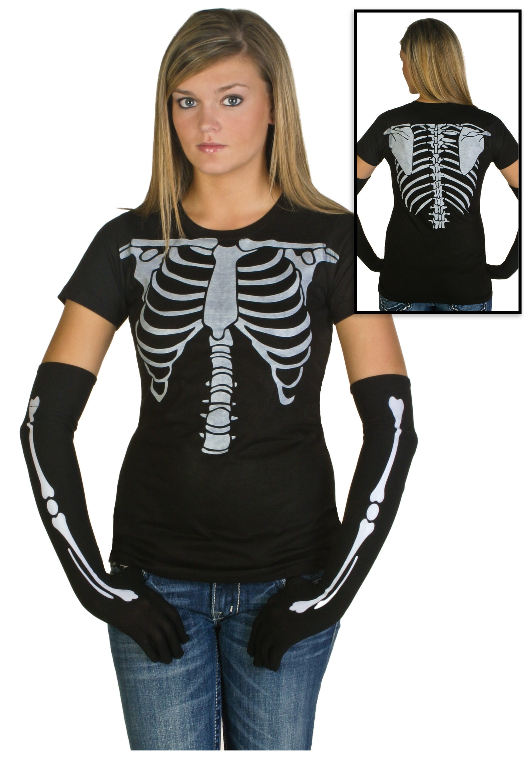skeleton shirts women