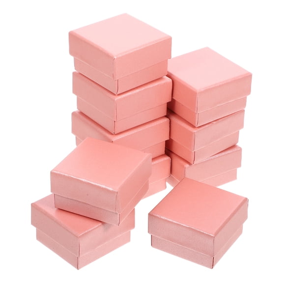 WSTEER 10pcs Jewelry Boxes Necklace Packaging Boxes Reusable Earrings Cases Jewelry Gift Containers