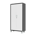thumbnail image 4 of FFZ Garage Storage Cabinets Locking Doors 4 Adjustable Shelves, 4 of 4