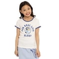 thumbnail image 4 of Bluey Girls Short Sleeve Bow Detail Graphic T-Shirt, Sizes 4-16, 4 of 8