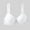 White, variant on Fatuov Wireless Bras for Women Full Coverage Push-Up Bralettes for Casual Sexy Solid Color Seamless Bras 36C, Black