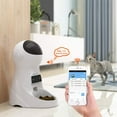 thumbnail image 4 of Alla Pets Dogs and Cats Feeder, Smart Automatic Pet Feeder Food Bowl Tank, Auto Pet Dry Food Dispenser 1~39 Portions Meal for Small and Large Pets (White), 4 of 8