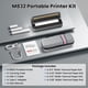 thumbnail image 3 of Impresora portátil Phomemo M832 térmica sin tinta con funda, 3 of 9