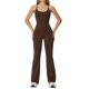 thumbnail image 1 of Monos for mujer, barra lateral, espalda cruzada, tanque de una pieza, deportes, espalda calada, mono de Yoga, traje de Yoga, levantamiento de cadera, 1 of 7