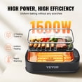 thumbnail image 3 of Parrilla interior sin humo VEVOR 1500 W 110 pulgadas cuadradas temperatura ajustable, 3 of 9