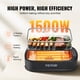 thumbnail image 3 of Parrilla interior sin humo VEVOR 1500 W 110 pulgadas cuadradas temperatura ajustable, 3 of 9