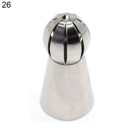 

Grandest Birch Anti-rust Icing Nozzle Exquisite Wide Application Stainless Steel Cake Decorating Piping Tip Baking Accessories