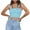 Light Blue(Trending), variant on Mingw No Boundaries Tube Top for Women Classic Low Square Neck Sexy Tank Top Wide Strap Sexy Cooling Breathable and Comfortable Outwear Available in Multi Color