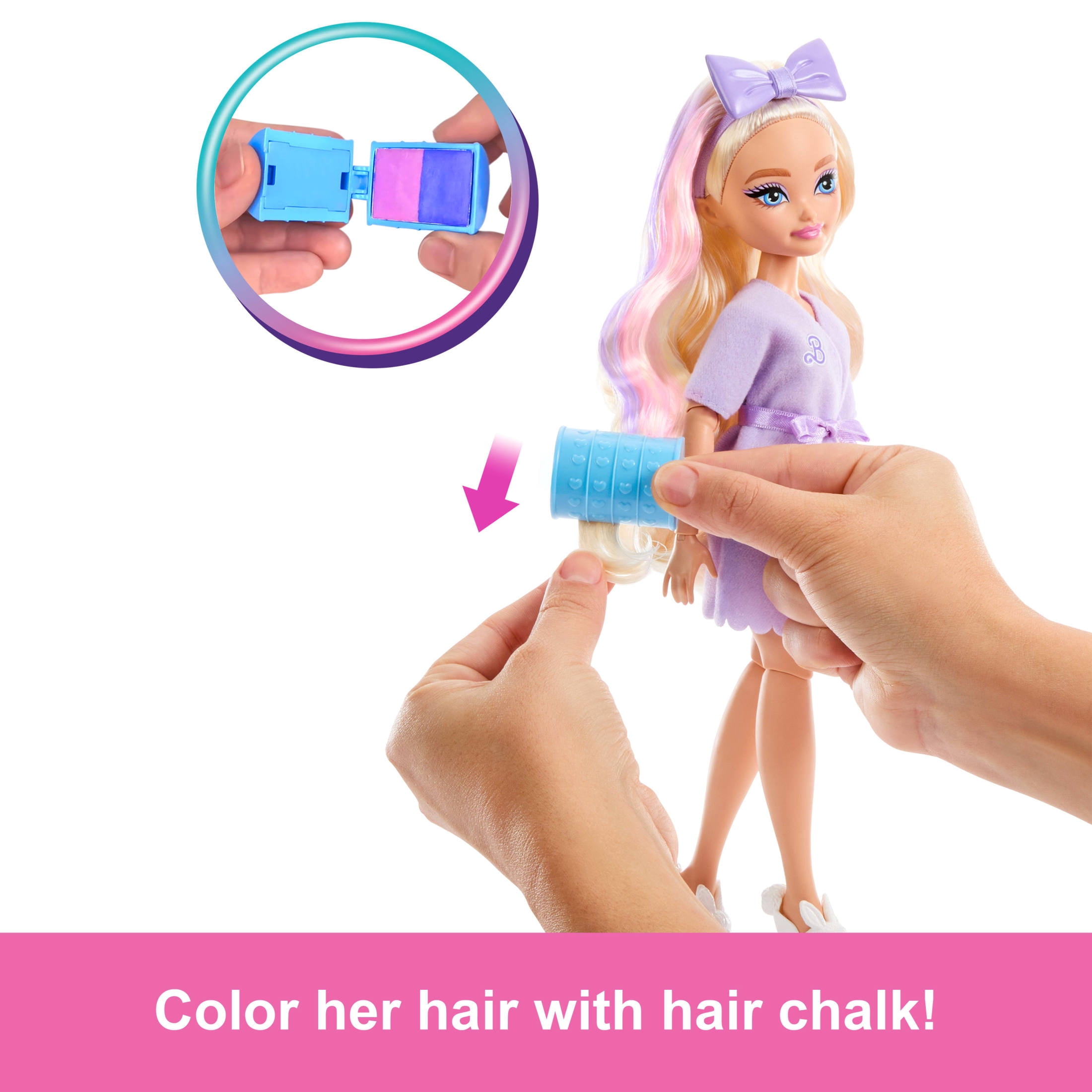 Barbie Dream Get Ready with Barbie Barbie “Malibu” Fashion Doll with Surprise Accessories and 15+ Looks